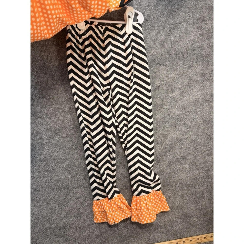 NWT Emily Rose Girls Size 5 Halloween Smocked Tunic & Leggings 2-Piece Set